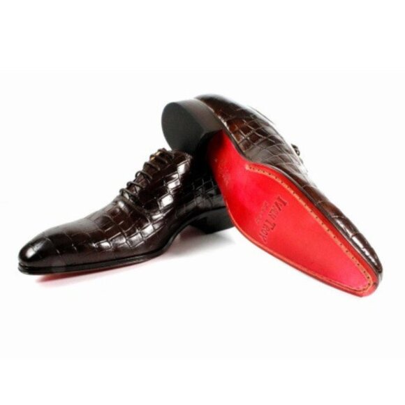 Victor Brown Crocodile Calfskin Oxford, Crocodile Printed Calfskin Oxford main image 2